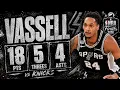 Devin Vassell 18 pts 5 threes 4 asts vs Knicks 2026 Finals G4