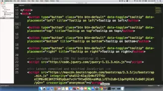 How to add Tooltips using Bootstrap s JavaScript