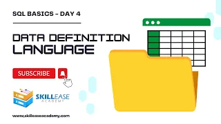 SQL Basics Day 4 Building and Managing Database Structures with DDL