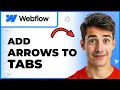 How To Add Arrows To A Webflow Tabs Component Easiest Way 2026 Guide