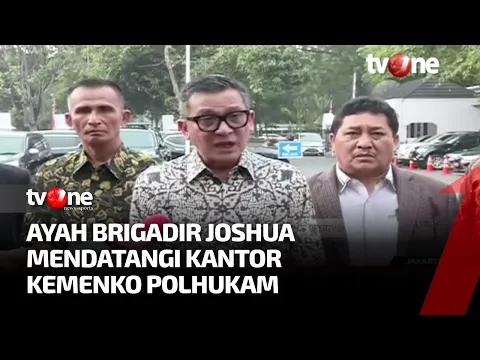 Menko Polhukam Audiensi Dengan Ayah Brigadir J