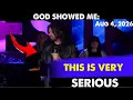 THIS IS VERY SERIOUS PROPHECY DAYS AWAY - Robin Bullock Prophetic Word Aug 4 2026