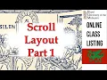 Scroll Layout from Start to Finish Part 1