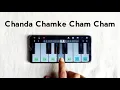 Download Lagu Chanda Chamke Cham Cham Piano Tutorial #shorts