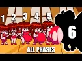 Fat Girlfriend ALL PHASES 0-5 phases Original vs Re-Skin - Friday Night Funkin