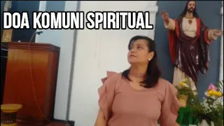 doa komuni spiritual lagu misa lagu rohani katolik