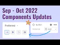 Figma Component updates Sep Oct 2022 Preferred instances Expose nested instances