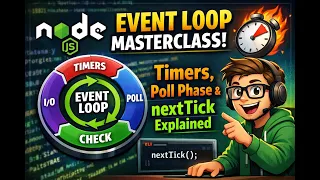 Node js Event Loop Masterclass Timers Poll Phase nextTick Explained