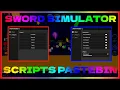 SWORD SIMULATOR Script Pastebin 2022 AUTO FARM TELEPORT UNLOCK ALL ISLAND
