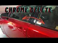 DIY Chrome Delete with Gloss Black Vinyl Lexus IS350 Build Ep 6 Step-by-Step Guide