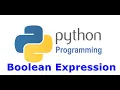 boolean expression in python Nepali