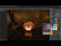 Spooky Halloween Swamp Speed Level Design in Cryengine - Halloween 3D Scene