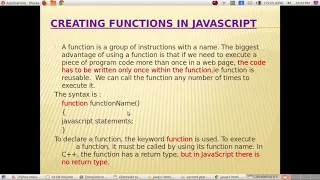 CHAPTER 6 ClientSide Scripting Using JavaScript Part 1
