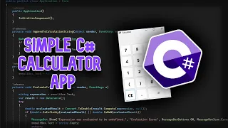 Making Simple Calculator App in C With Windows Forms