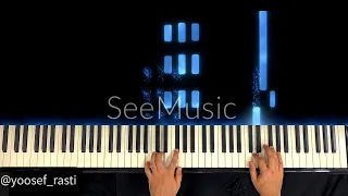 آموزش پیانو آهنگ ایزل Ezel سریال ترکی یوسف راستی 