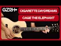 Download Lagu Cigarette Daydreams Guitar Tutorial Cage The Elephant Guitar Lesson |Chords + Strumming|