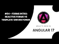Learn Angular 17 in Arabic Master Angular Forms Intro Reactive form vs Template-Driven Form