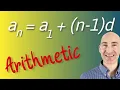Arithmetic Sequence Explicit Formula