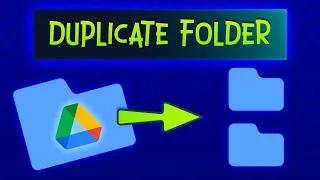 How to make a Copy of a Folder in Google Drive - Short Tutorial
