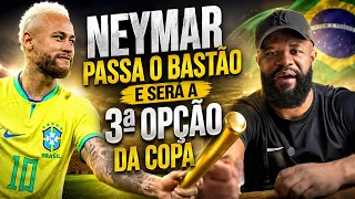 Neymar não é mais protagonista, mas é peça fundamental para copa