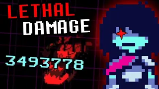 Deltarune but I have the TWISTED SWORD