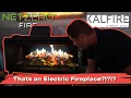 NETZERO KALFIRE E ONE Electric Fireplace Review Finally a fireplace that looks like gas