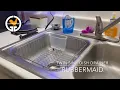 Rubbermaid Twin Sink Disk Drainer