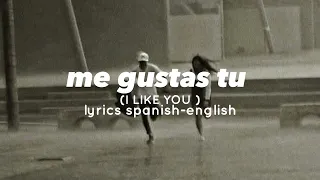 me gustas tu i like you manu chao easy lyrics with english translation 