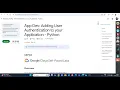 NEW 2025 App Dev Adding User Authentication to your Application - Python Updated Lab Solution