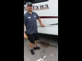How to properly install vinyl decals on your RV