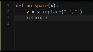 Python - Remove String Spaces Codewars 8KYU