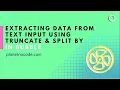 Using truncate split by to extract data from text Bubble io Tutorials Planetnocode com