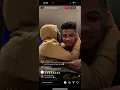 Blueface and Chrisean Rock Live on Instagram Drunk In Love