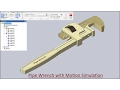 Pipe Wrench with Motion Simulation Solid Edge Tutorial