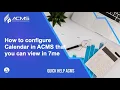 How to post a Calendar Event in ACMS to be displayed in the 7me App