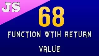 Creating Function with Return Value in Javascript - 68