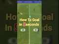 Quick Goal Tutorial In FCMobile Quick Goal Trick Mr Dhruv