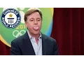 Bob Costas attempts largest bubblegum bubble world record