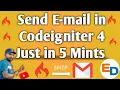 Sending email in Codeigniter in Hindi Simple Example codeigniter email config file