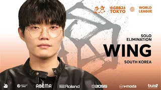wing grand beatbox battle 2024 world league solo elimination