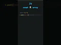 Do not use let when declaring arrays use const JavaScript