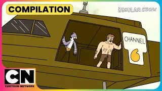 The Cannonball Contest Gets WILD!🤿💥| Regular Show 😍| Animated Cartoon Series | @cnindia​