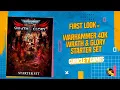 Warhammer 40 000 Roleplay Wrath Glory Starter Set Unboxing and First Look