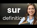 Sur SUR definition