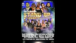 NTW Stand Up and Fight NTW Tag Team Champions LDC Joey P vs Handling Business in a Hardcore Match