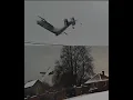 Moment of Russian An-22 Crash in Ivanovo: Breaks Apart in Midair!