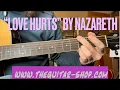 Download Lagu Love Hurts by Nazareth guitar lesson. Released 1975 off Hair of the Dog Tab Chords in description