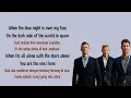 Lagu MLTR (Michael Learns To Rock) - Blue Night (Lirik dan terjemahan)