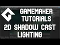 GameMaker Tutorials - 2D Shadowcast Lighting With Bulb