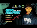 Login UI in Android Without XML LinearLayout Programmatically in Java